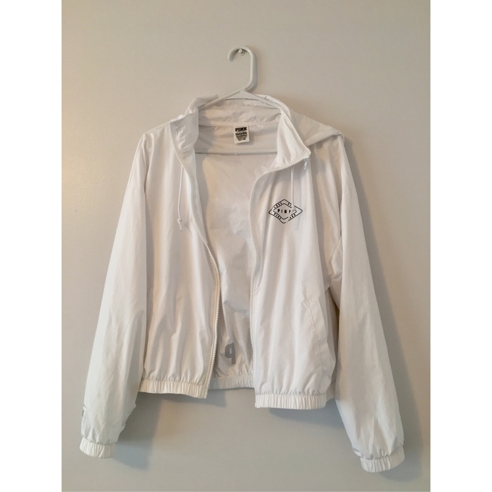 White VS PINK Windbreaker- XS/S